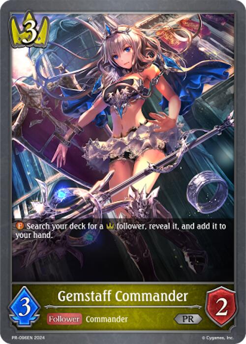 Gemstaff Commander (PR-096EN) [Promotional Cards]