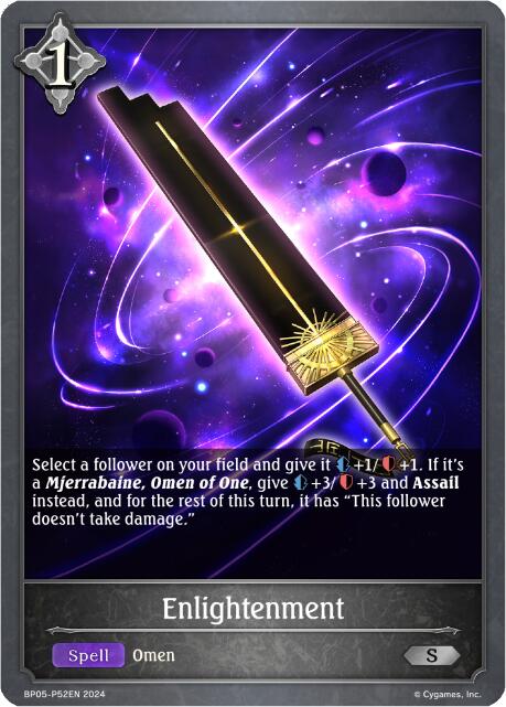 Enlightenment - P52EN (Foil) (BP05-P52EN) [Omens Eternal]