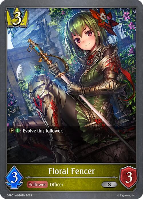 Floral Fencer (GFB01a-036EN) [GFB01: Gloryfinder Bundle 01: Guide to Glory]