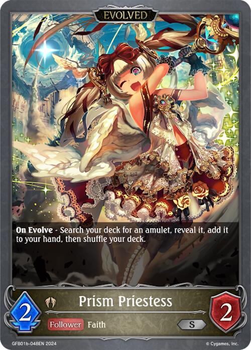 Prism Priestess (Evolved) (GFB01b-048EN) [GFB01: Gloryfinder Bundle 01: Guide to Glory]