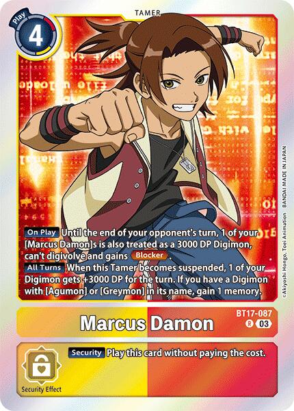 Marcus Damon [BT17-087] [Secret Crisis]