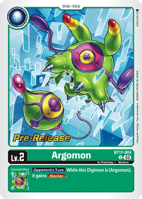 Argomon [BT17-004] [Secret Crisis Pre-Release Cards]