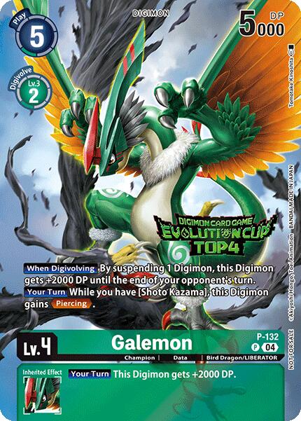 Galemon [P-132] (2024 Evolution Cup Top 4) [Promotional Cards]