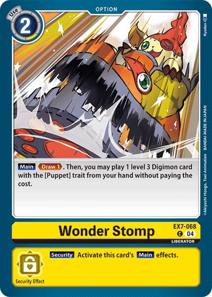 Wonder Stomp [EX7-068] [Digimon LIBERATOR]