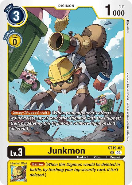 Junkmon [ST19-02] [Starter Deck: Fable Waltz]