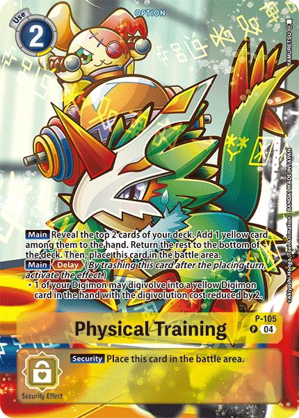 Physical Training [P-105] (Starter Deck 18 Exclusive) [Promotional Cards]