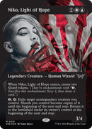 Niko, Light of Hope (Showcase) (Textured) [Duskmourn: House of Horror]