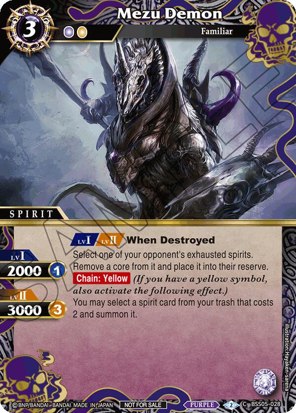 Mezu Demon (Event Pack 2024 Vol. 2) (BSS05-028) [Launch & Event Promos]