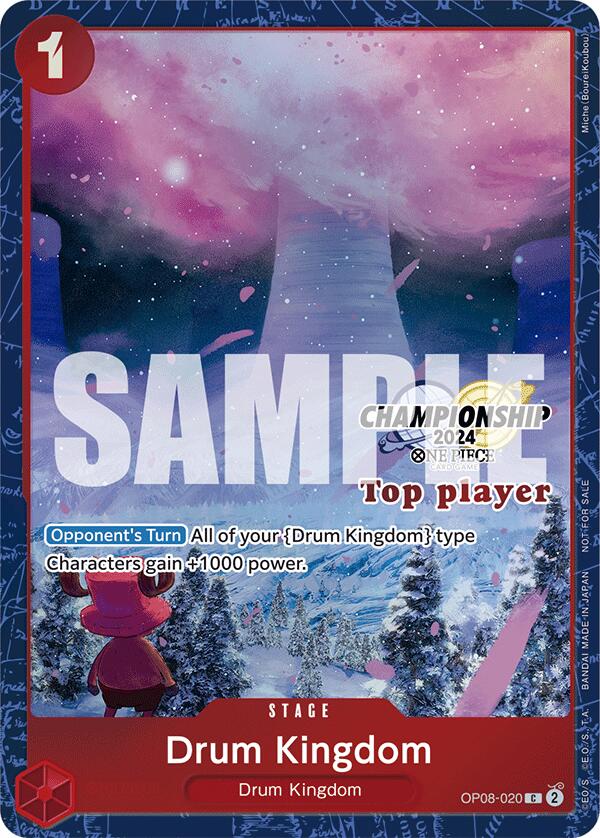 Drum Kingdom (Pack Meilleur Joueur du Championnat 2024) [Cartes promotionnelles One Piece] 