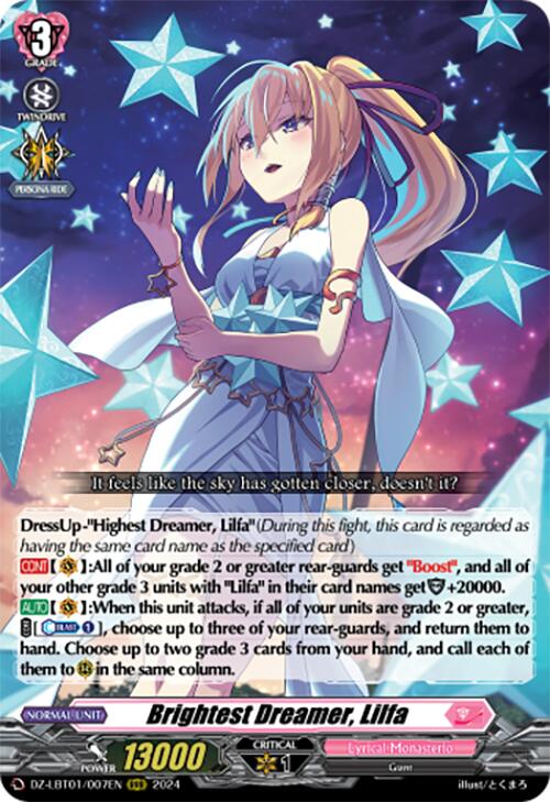 Brightest Dreamer, Lilfa (DZ-LBT01/007EN) [Start Up Trial Deck: Lyrical Monasterio]