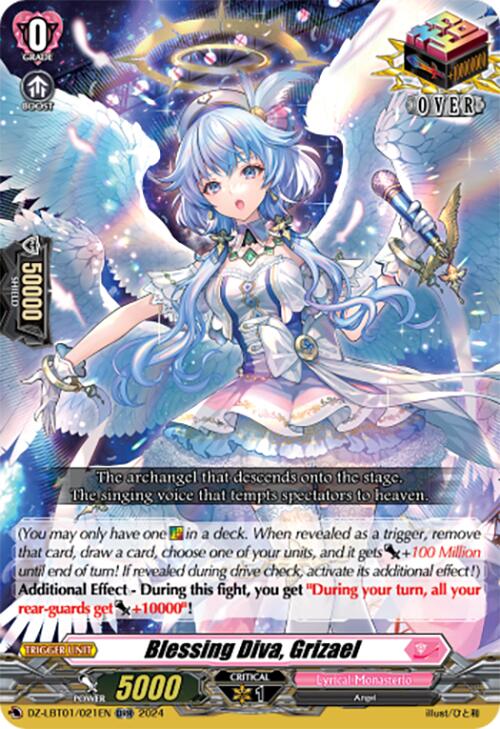 Blessing Diva, Grizael (DZ-LBT01/021EN) [Start Up Trial Deck: Lyrical Monasterio]