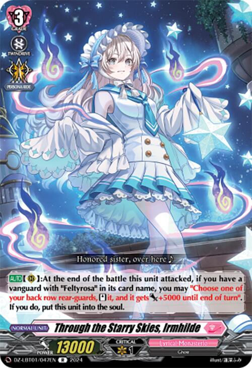 Through the Starry Skies, Irmhilde (DZ-LBT01/047EN) [Start Up Trial Deck: Lyrical Monasterio]