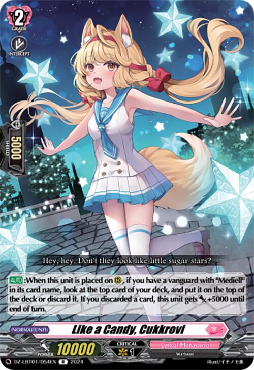 Like a Candy, Cukkrovi (DZ-LBT01/054EN) [Start Up Trial Deck: Lyrical Monasterio]