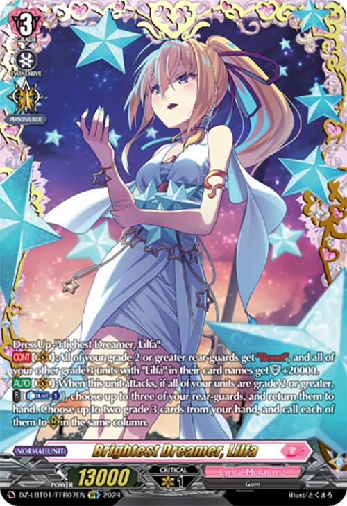 Brightest Dreamer, Lilfa (DZ-LBT01/FFR07EN) [Start Up Trial Deck: Lyrical Monasterio]