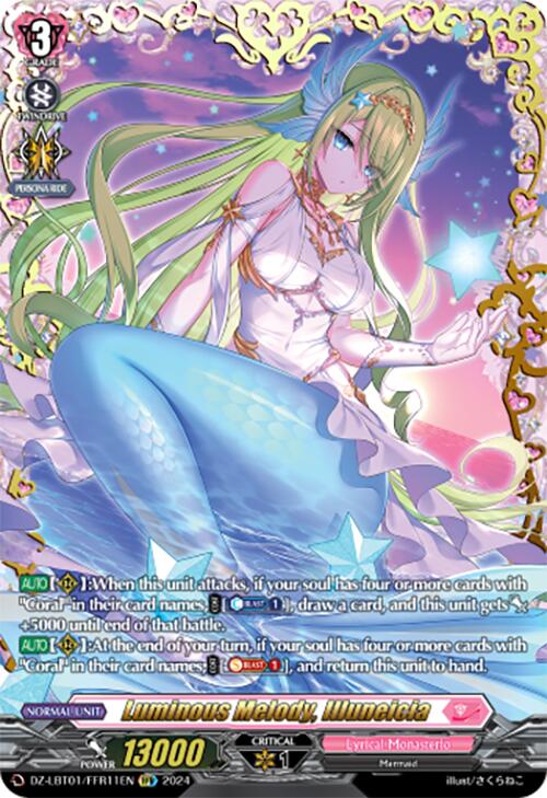 Luminous Melody, Illuneicia (DZ-LBT01/FFR11EN) [Start Up Trial Deck: Lyrical Monasterio]