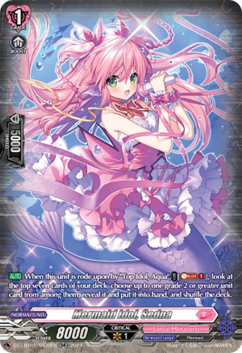 Mermaid Idol, Sedna (DZ-LBT01/SR38EN) [Start Up Trial Deck: Lyrical Monasterio]