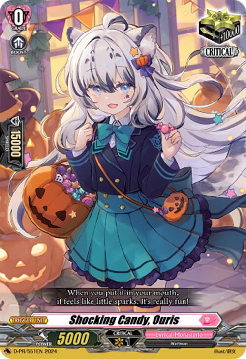 Shocking Candy, Ouris (Promo) (D-PR/551EN) [Start Up Trial Deck: Lyrical Monasterio]