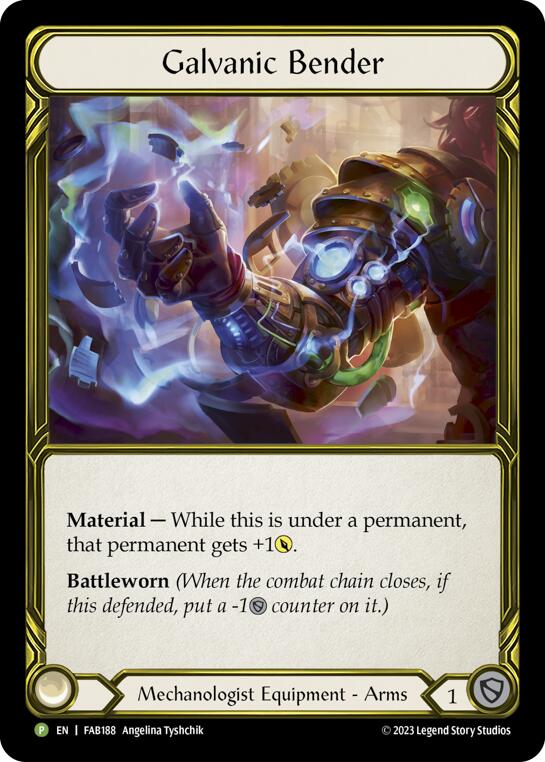 Galvanic Bender [FAB188] (Promo)  Cold Foil