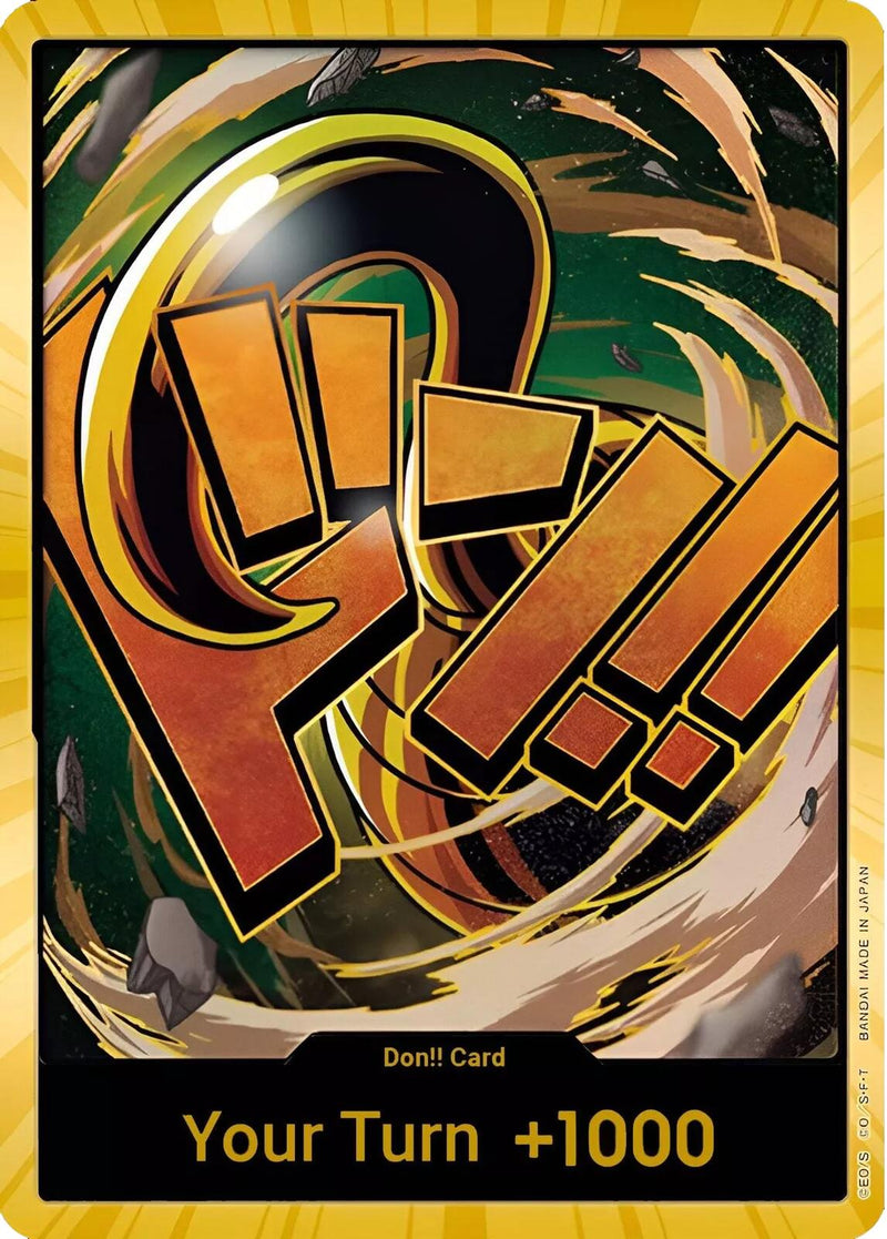 DON!! Card (Crocodile) [Extra Booster: Memorial Collection]