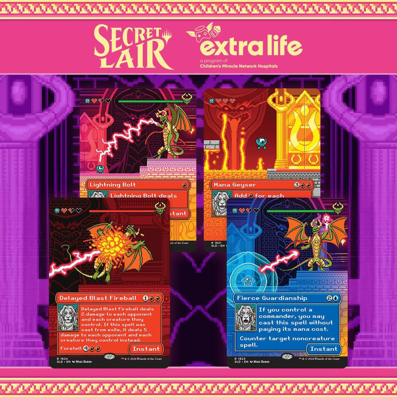 Secret Lair Drop Series : Pixel Perfect - Extra Life 2024 (Édition non foil) 