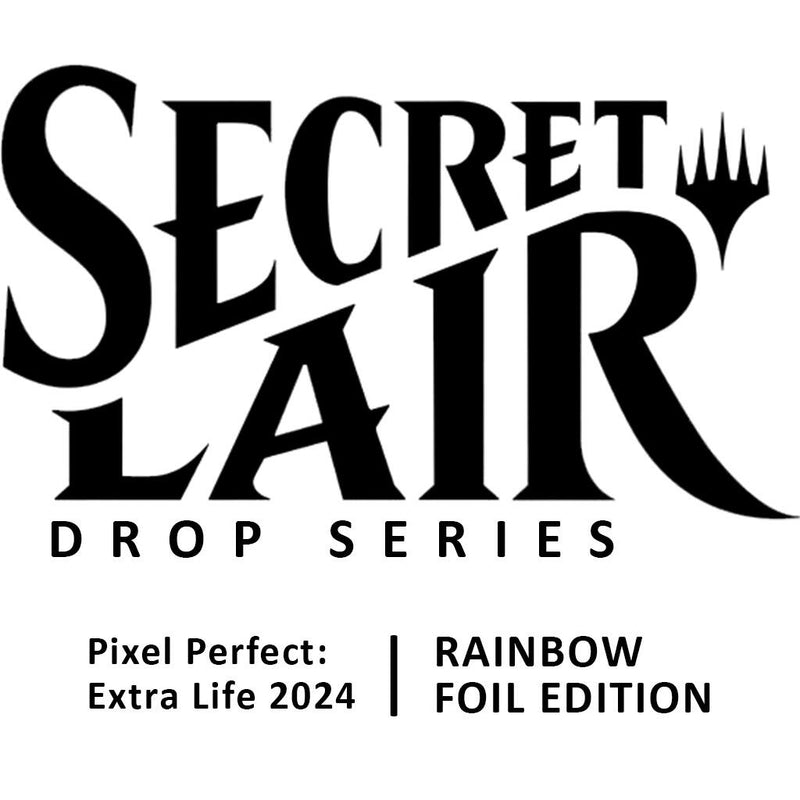 Secret Lair Drop Series : Pixel Perfect - Extra Life 2024 (Édition Rainbow Foil) 