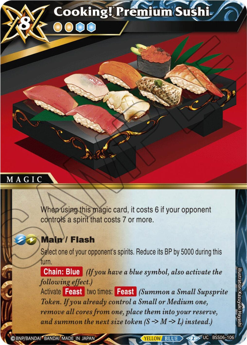 Cooking! Premium Sushi (BSS06-106) [Generational Link]