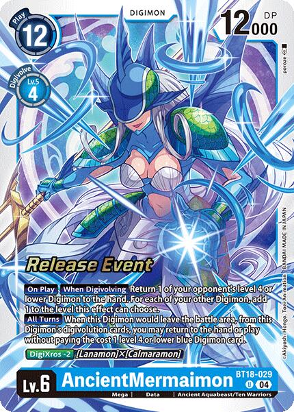 AncientMermaimon [BT18-029] [Release Special Booster 2.0 Pre-Release Cards]