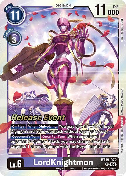 LordKnightmon [BT19-072] [Release Special Booster 2.0 Pre-Release Cards]