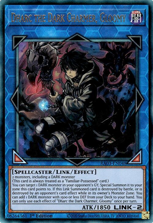 Dharc the Dark Charmer, Gloomy (UTR) [RA03-EN048] Ultimate Rare