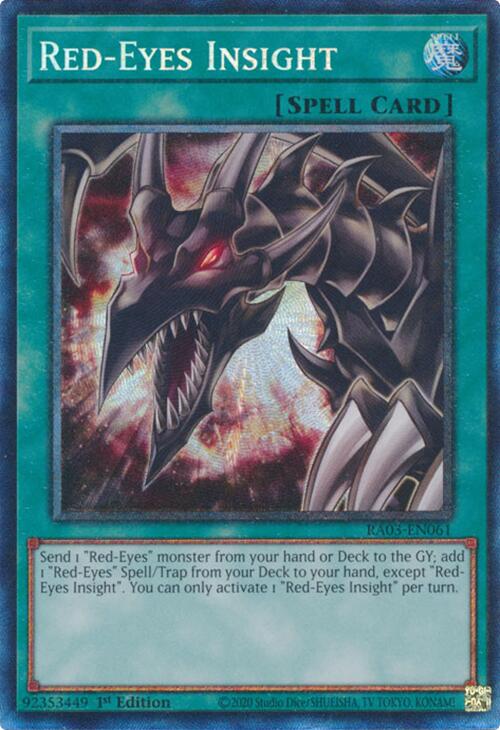 Red-Eyes Insight (CR) [RA03-EN061] Collector's Rare