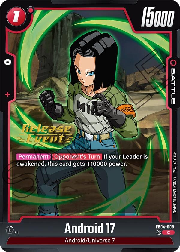 Android 17 [Ultra Limit Release Event Cards]