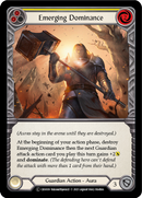 Emerging Dominance (Yellow) [U-CRU039] (Crucible of War Unlimited)  Unlimited Rainbow Foil