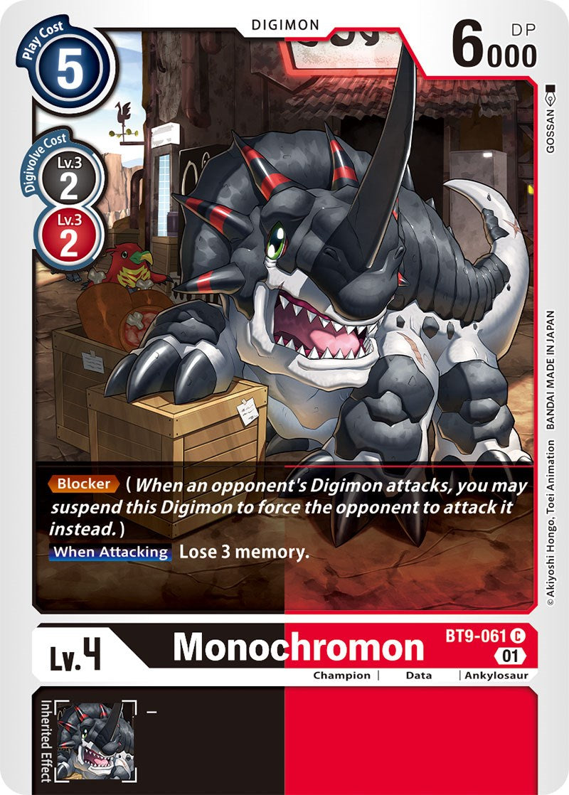 Monochromon [BT9-061] [X Record]