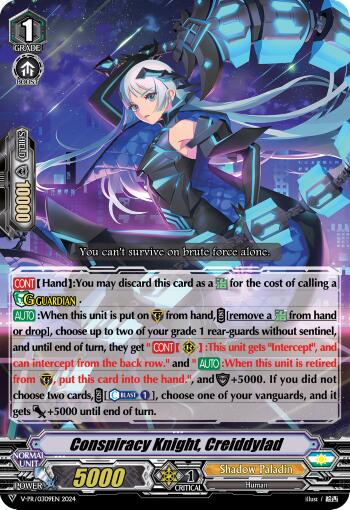 Conspiracy Knight, Creiddylad (VPR/0309EN) [V Promo Cards]