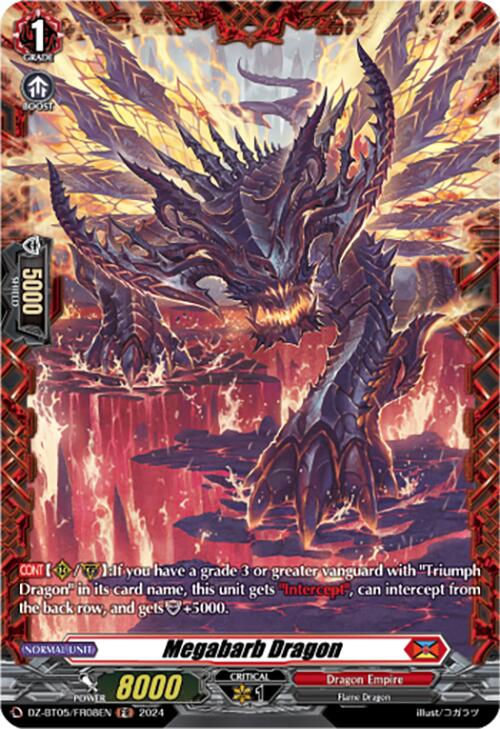 Megabarb Dragon (DZ-BT05/FR08EN) [DZ-BT05: Omniscient Awakening]