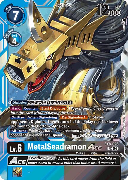 MetalSeadramon ACE [EX8-026] [Chain of Liberation]