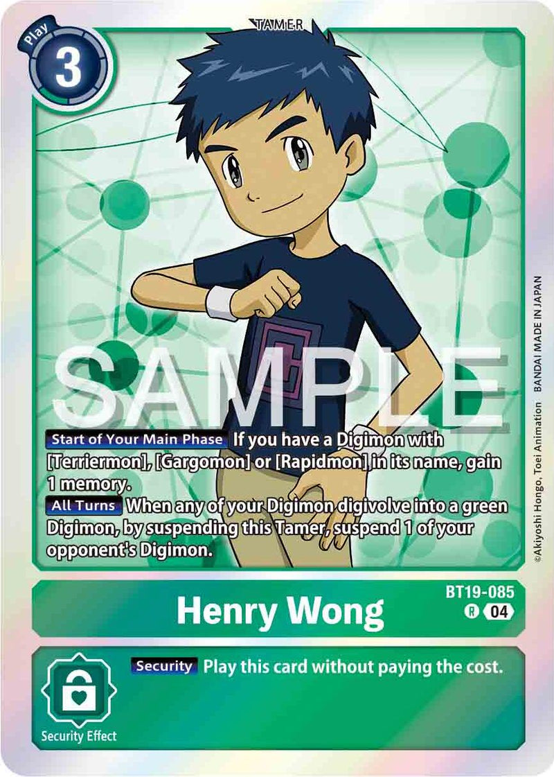 Henry Wong [BT19-085] [Release Special Booster 2.0]