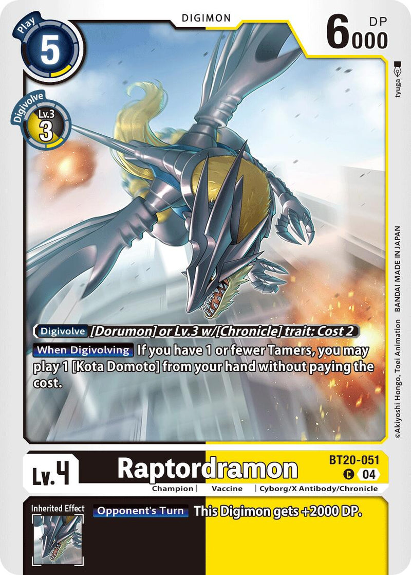 Raptordramon [BT20-051] [Release Special Booster 2.0]
