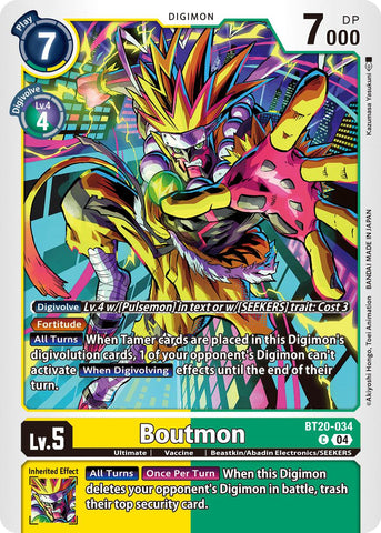 Boutmon [BT20-034] [Release Special Booster 2.0]