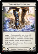 Tremorshield Sabatons [HNT247] (The Hunted)  Rainbow Foil