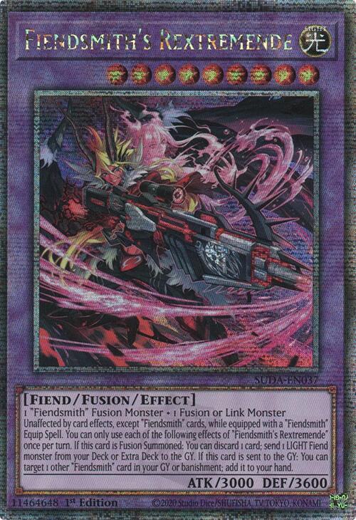 Fiendsmith's Rextremende (Quarter Century Secret Rare) [SUDA-EN037] Quarter Century Secret Rare