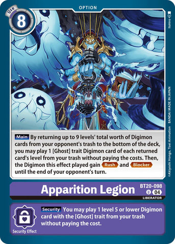 Apparition Legion [BT20-098] [Release Special Booster 2.0]