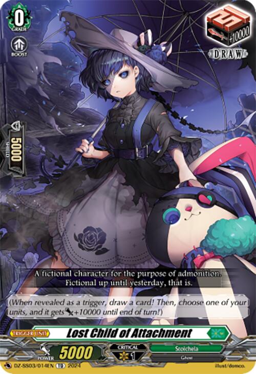 Lost Child of Attachment (DZ-SS03/014EN) [DZ-SS03: Stride Deckset -Nightrose-]