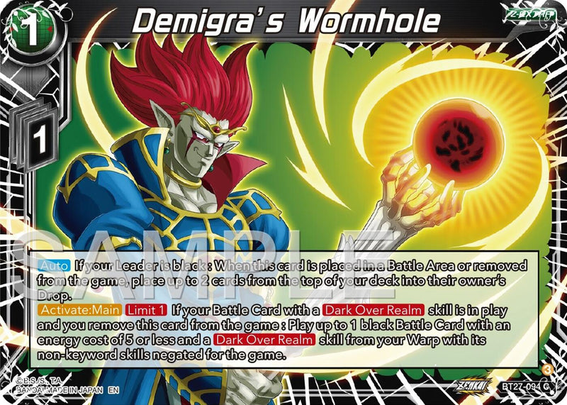 Demigra's Wormhole (BT27-094) [History of Z]