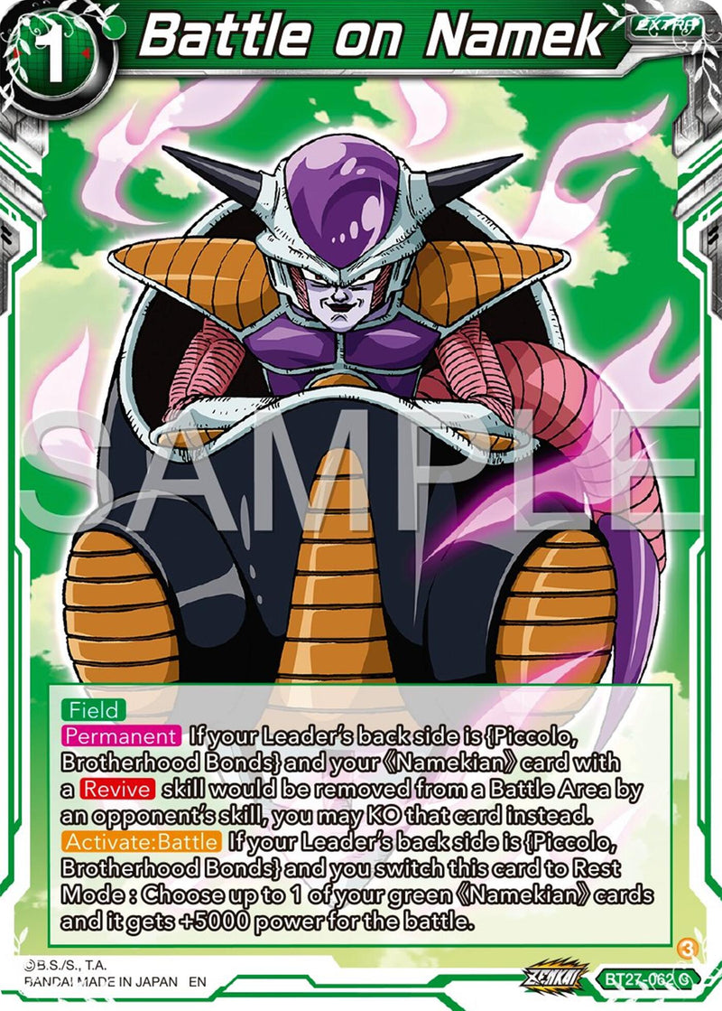 Battle on Namek (BT27-062) [History of Z]