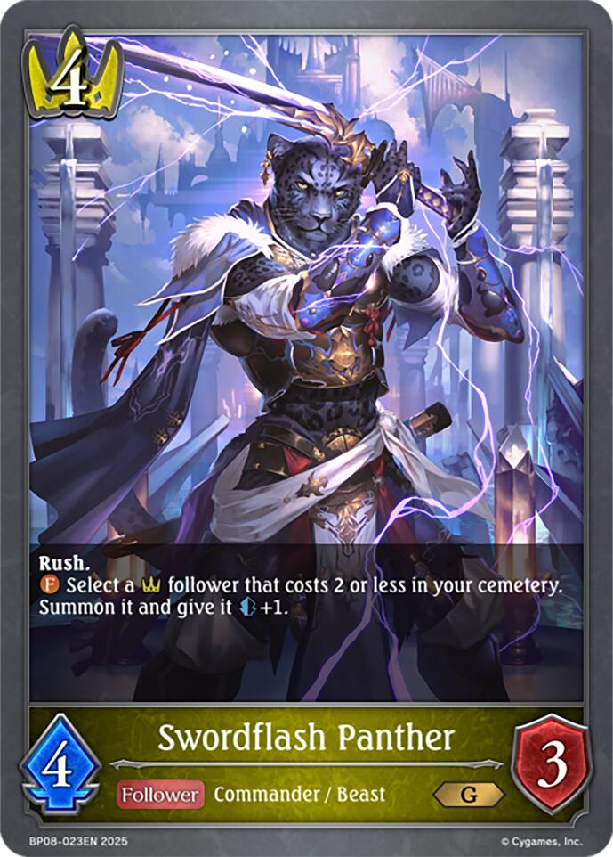 Swordflash Panther (BP08-023EN) [Alterchaotica]