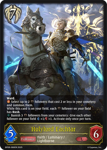 Holylord Eachtar (BP08-086EN) [Alterchaotica]