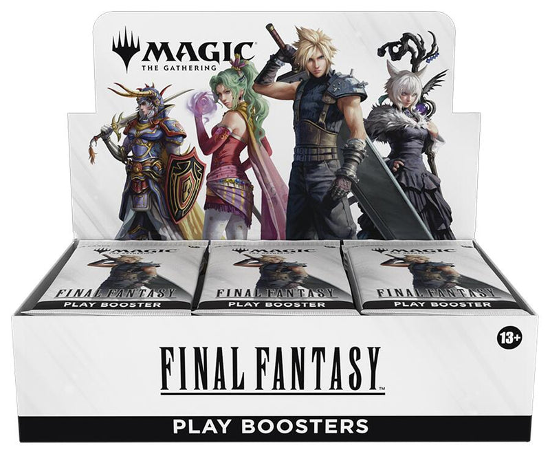 FINAL FANTASY - Présentoir de boosters de jeu