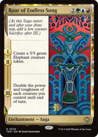 Roar of Endless Song [Tarkir: Dragonstorm Prerelease Cards]