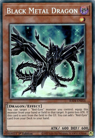 Black Metal Dragon [RA04-EN016] Collector's Rare